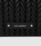 Bolso de hombro K/Weave mediano negro niquel